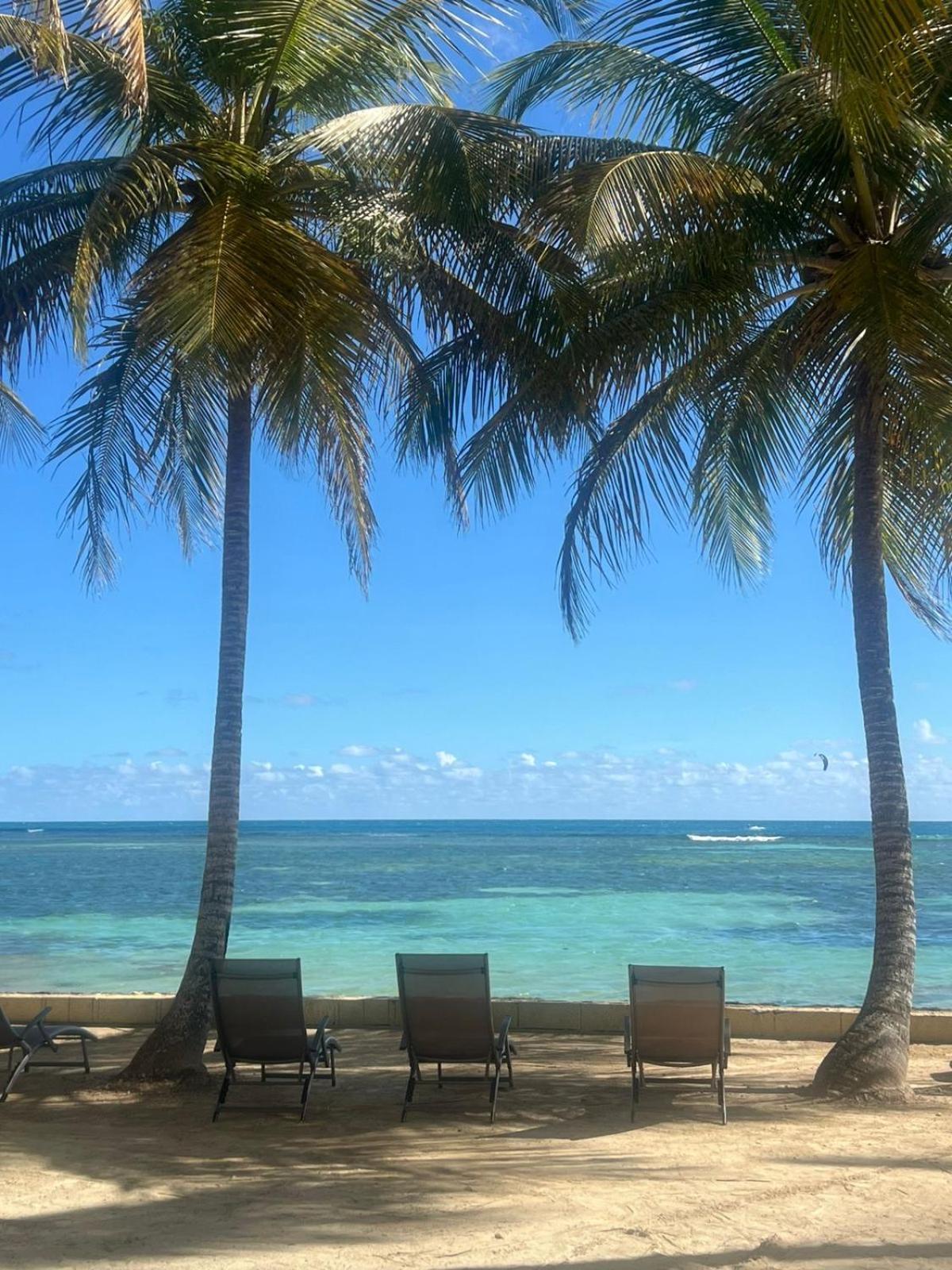 Le Cottage De Castaing Sur Plage Privee Sainte-Anne  Ngoại thất bức ảnh